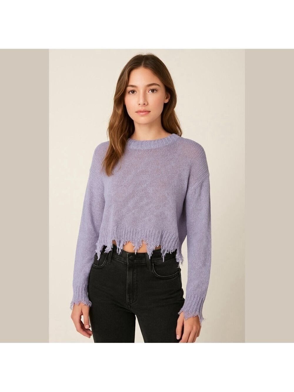 Wild Honey Lavender Sweater (sz M)